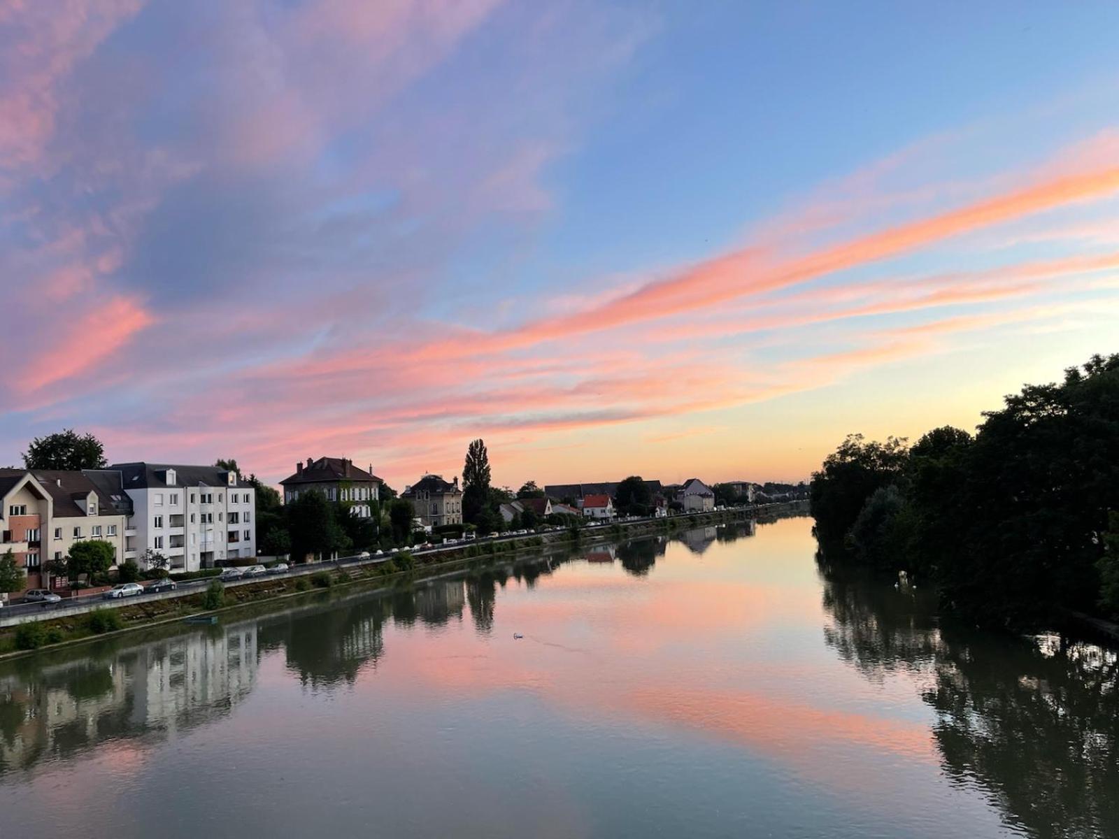 Appartement Les 4 Reflets de la Marne à Pomponne Extérieur photo